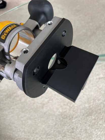 Dewalt Edge banding attachment to fit Dewalt routers DCW604 D26203 D26204 via D262004 Plunge Base attachment