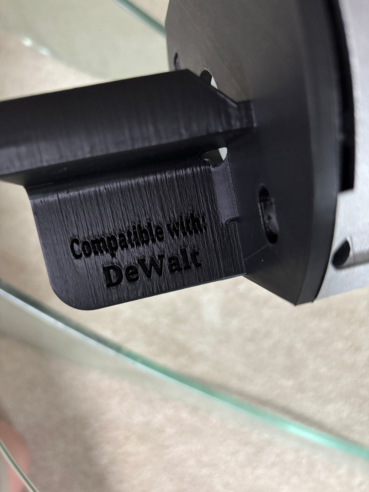 Dewalt Edge banding attachment to fit Dewalt routers DCW604 D26203 D26204 via D262004 Plunge Base attachment