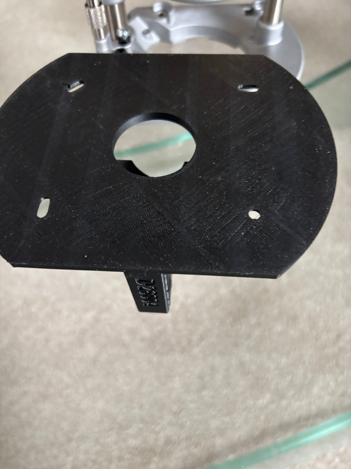 Dewalt Edge banding attachment to fit Dewalt routers DCW604 D26203 D26204 via D262004 Plunge Base attachment