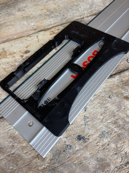 TOOLAX adaptor for Milwaukee M18 CCS55 Adaptor base / Skid plate for Circular Saw to fit Bosch Guide rail