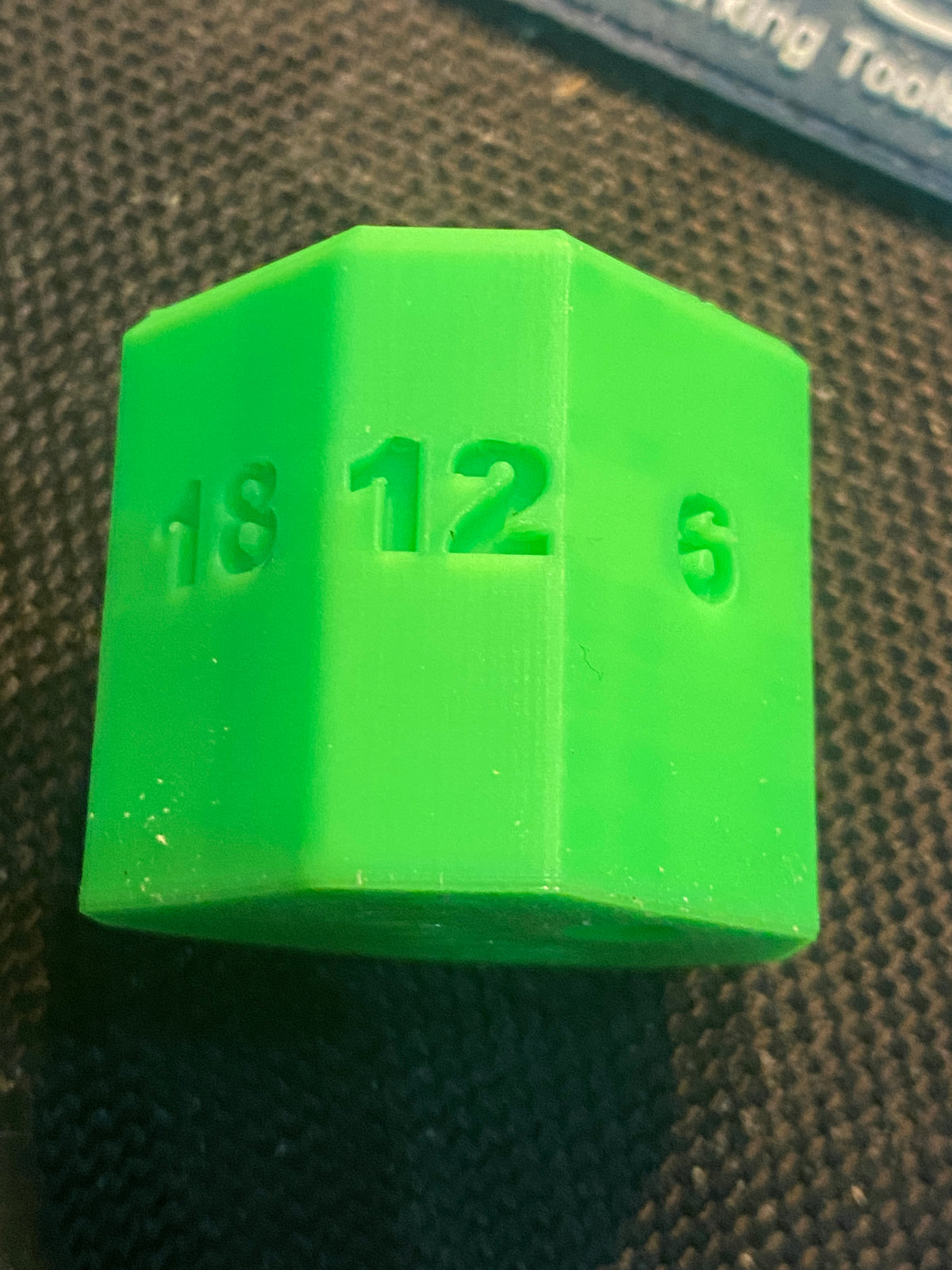 TOOLAX 6mm Scribing Block