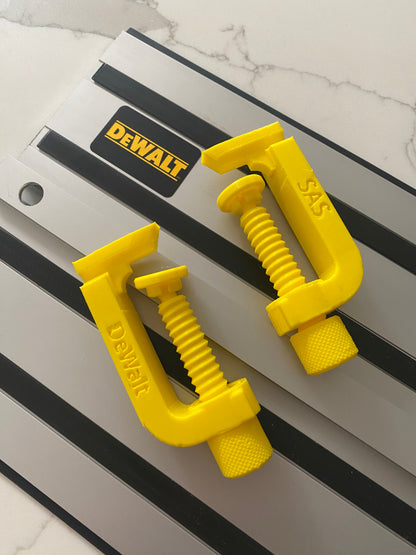 TOOLAX G-Style Clamps – Compatible with Dewalt Track Saw Guide Rails