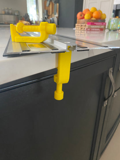 TOOLAX G-Style Clamps – Compatible with Dewalt Track Saw Guide Rails