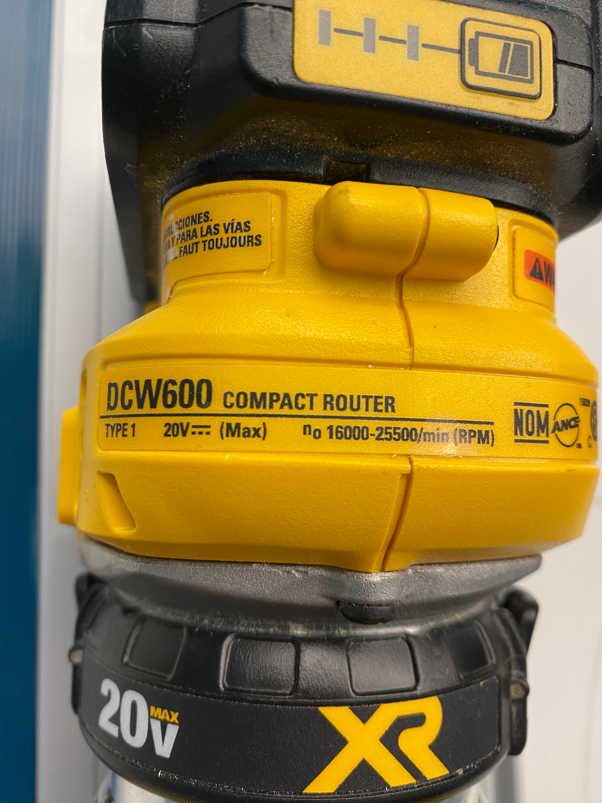 Dewalt DCW600 DWP601 Plunge Base Geleiderailadapter naar Makita Geleiderail