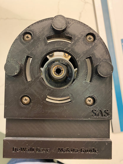 Dewalt DCW600 DWP601 Plunge Base Geleiderailadapter naar Makita Geleiderail