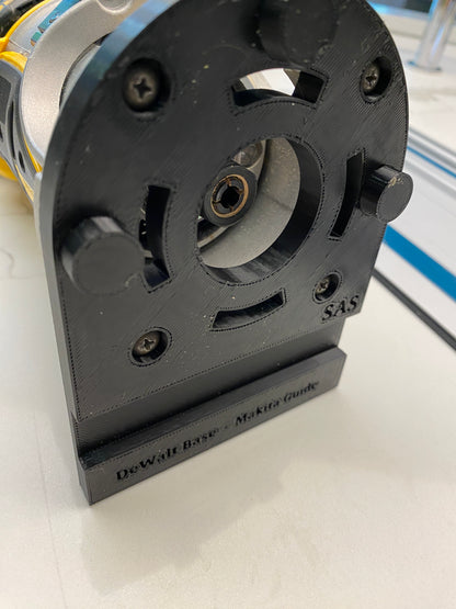 Dewalt DCW600 DWP601 Plunge Base Geleiderailadapter naar Makita Geleiderail