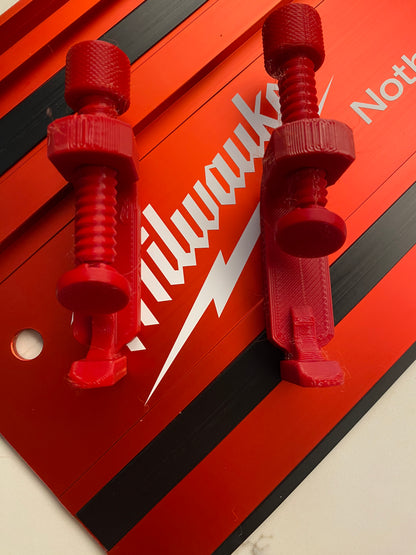 Alles-in-één klem G-stijl - compatibel met Milwaukee zaaggeleiderail