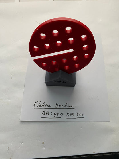 2x insert de table de scie à ruban TOOLAX compatible avec Electra Beckum ou Metabo BAS 450 et 500