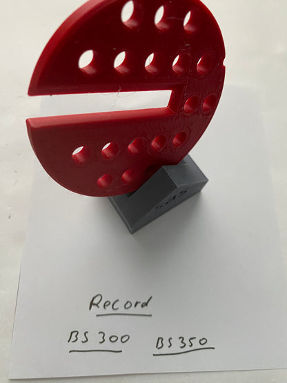 2x TOOLAX Bandzaagtafel Inzetstuk voor Record BS-300 BS-350