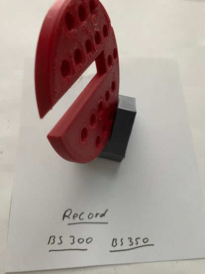2x TOOLAX Bandzaagtafel Inzetstuk voor Record BS-300 BS-350