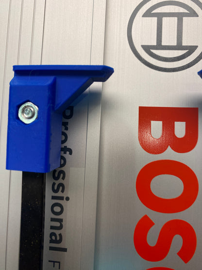 Bosch track Saw FSN guide rail clamp feet - to fit Wolfcraft clamp (PK-2)