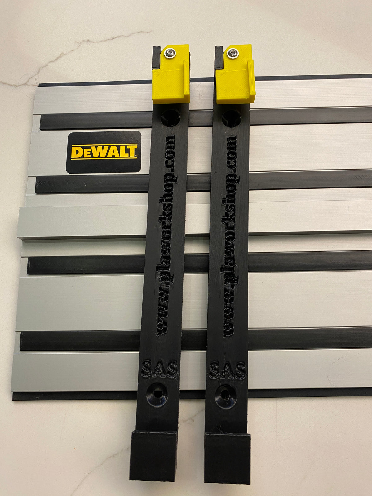 TOOLAX Guide Rail Track Rack / Track Saw Wall Mounting Brackets. 1 PAIR