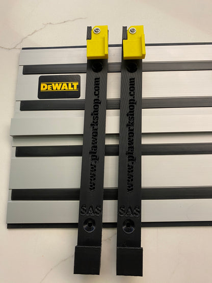 TOOLAX Guide Rail Track Rack / Track Saw Wall Mounting Brackets. 1 PAIR