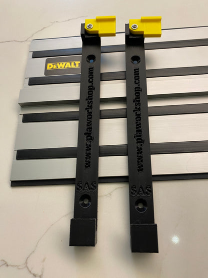 TOOLAX Guide Rail Track Rack / Track Saw Wall Mounting Brackets. 1 PAIR