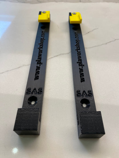 TOOLAX Guide Rail Track Rack / Track Saw Wall Mounting Brackets. 1 PAIR