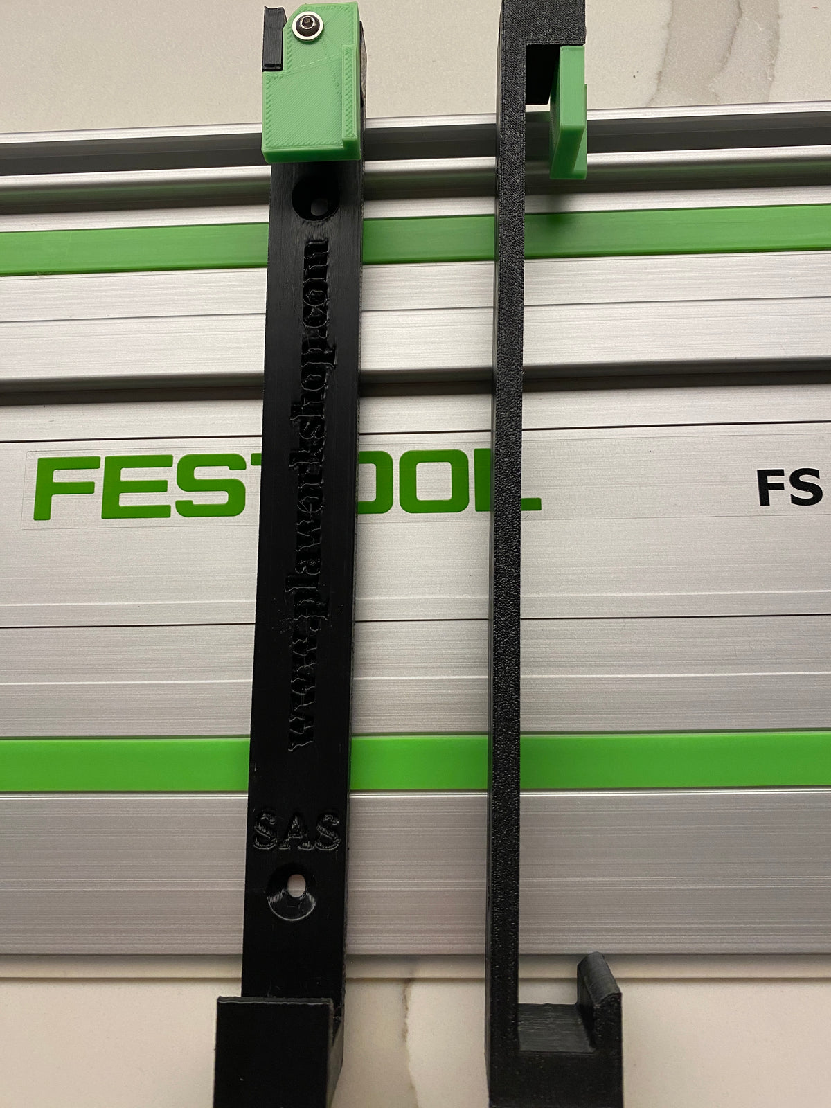 Festool Führungsschienenhalter / Tauchsägen-Wandhalterungen. 1 PAAR