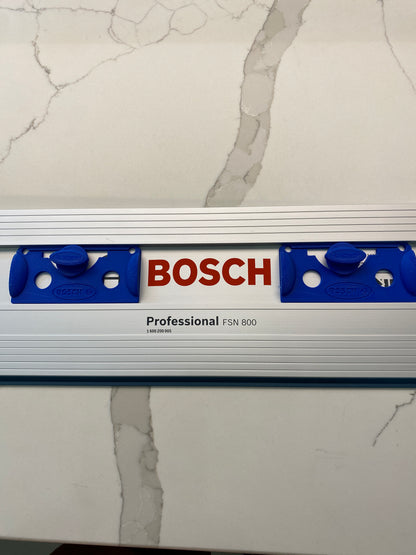 Tauchsägenanschläge / Führungsschienenanschläge / Schienenbegrenzungen / Rückschlagschutz / Wiederholschnitte 1 PAAR passend für Bosch Führungsschiene