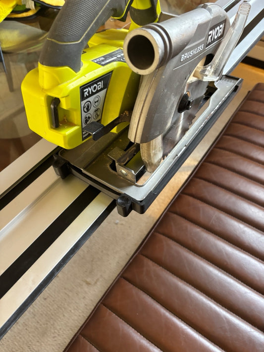 Ryobi R18CS7 Adaptor base / Skid plate / Shoe to fit Ryobi guide rail