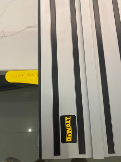 TOOLAX Vollständig verstellbarer Winkelanschlag kompatibel mit Dewalt Führungsschiene