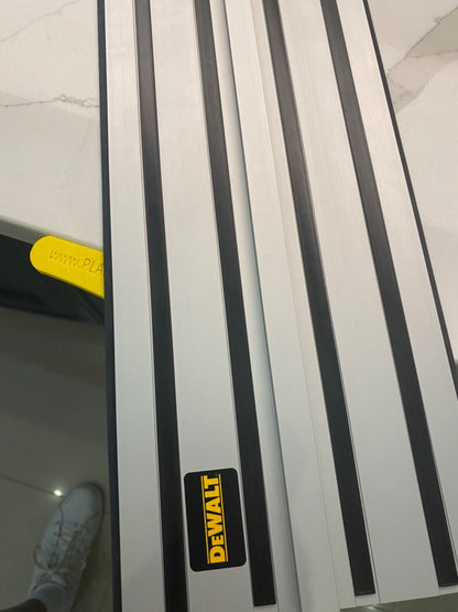 TOOLAX Vollständig verstellbarer Winkelanschlag kompatibel mit Dewalt Führungsschiene