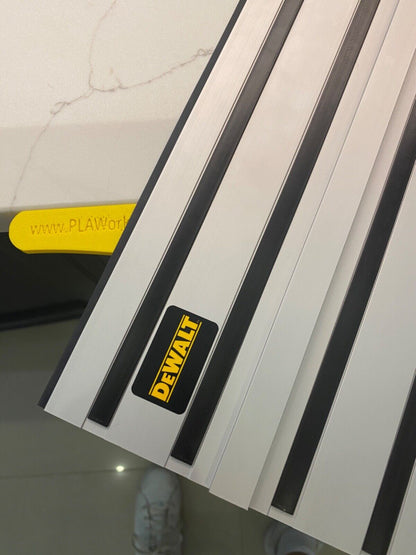 TOOLAX Vollständig verstellbarer Winkelanschlag kompatibel mit Dewalt Führungsschiene