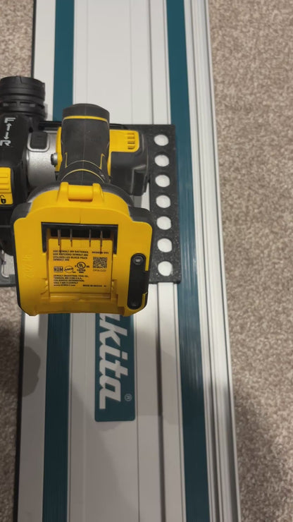 Dewalt DCS438 Adapterbasis / Gleitplatte für Kreissäge zur Verwendung mit Makita Führungsschiene