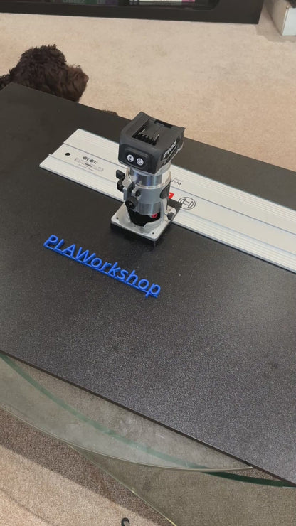 Trend T18S / R 14B kantenfrees geleiderailadapter voor Bosch geleiderail