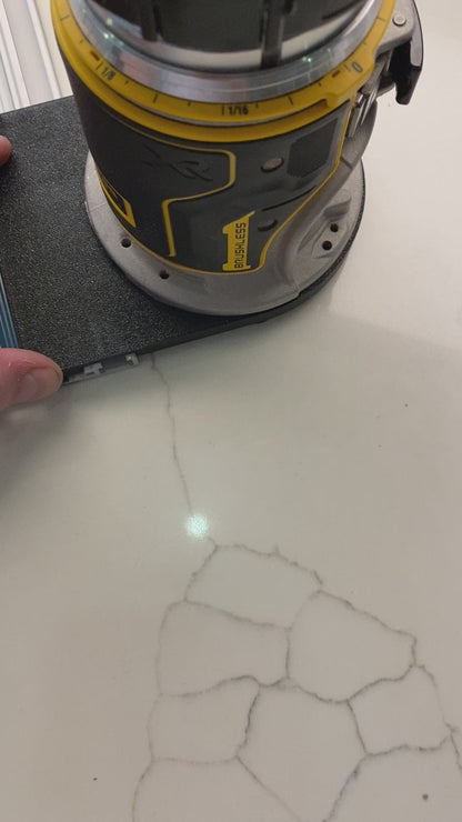 Dewalt DCW600 DWP601 Plunge Base Geleiderailadapter naar Makita Geleiderail