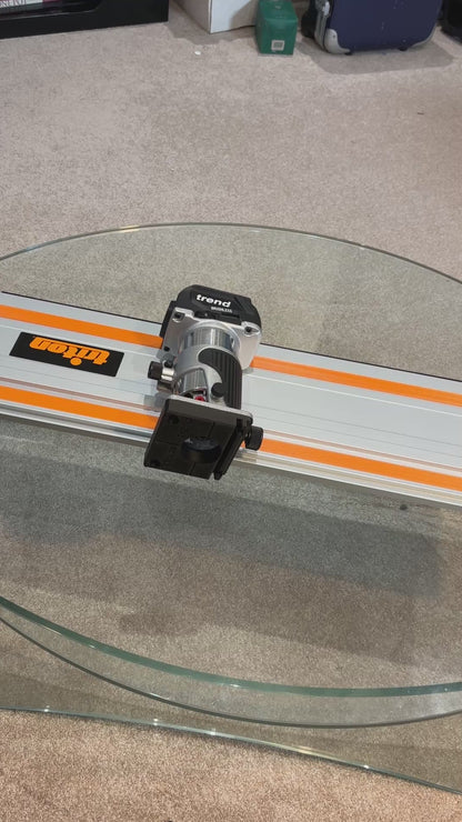 Trend T18S / R 14B Bovenfrees Geleiderail Adapter voor Triton Geleiderail
