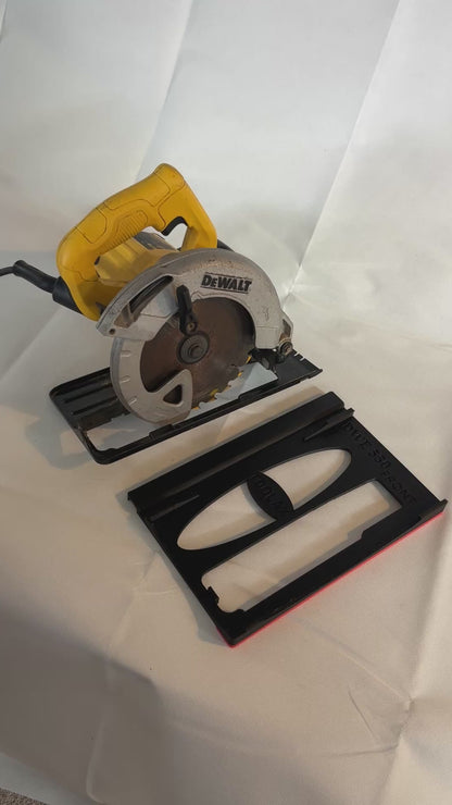 Dewalt DWE550 Adaptor base / Skid plate for Circular Saw to fit Metabo Guide rail